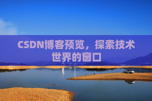 CSDN博客预览，探索技术世界的窗口